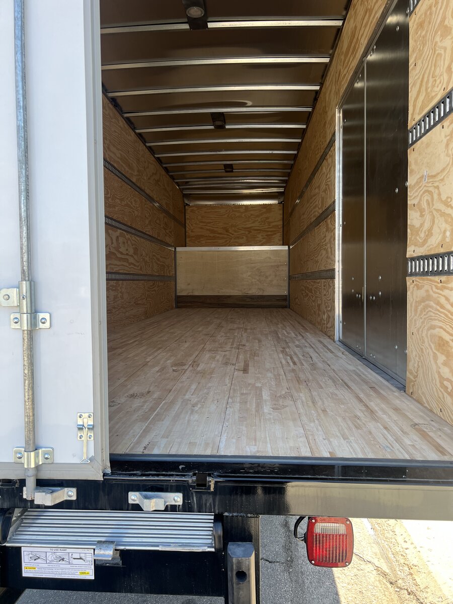 Sean loading the moving truck